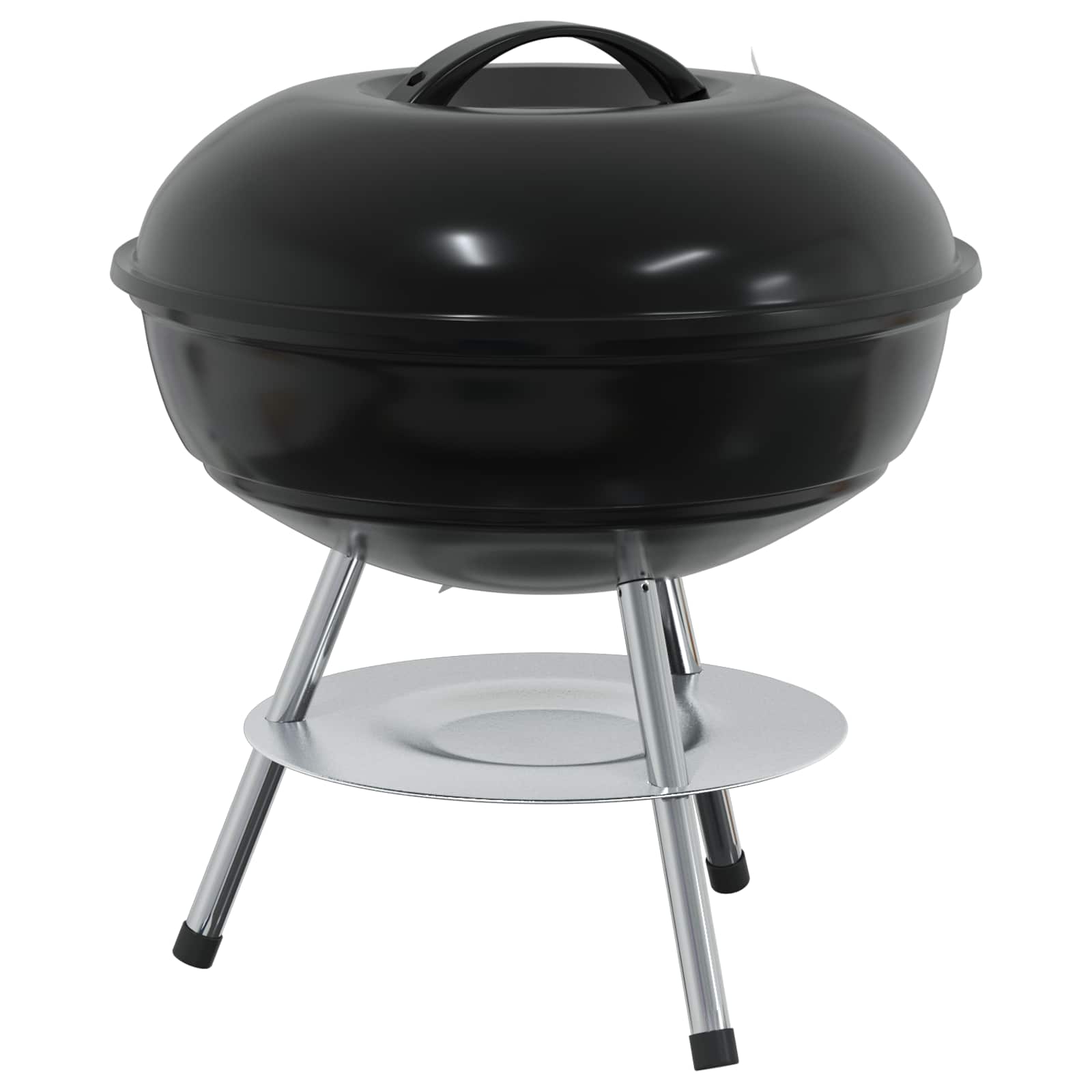Houtskool Grill Zwart 36,5 x 36,5 x 40 cm is nu te koop bij PeponiXL, paradijselijk wonen!