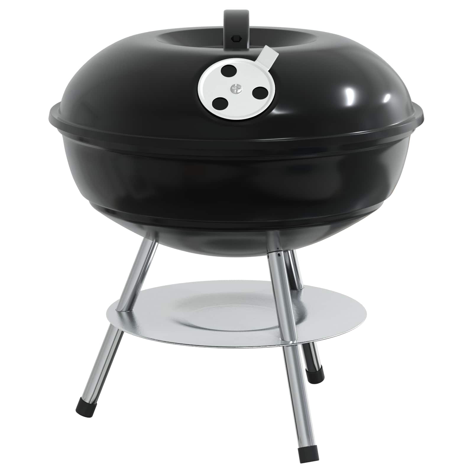 Houtskool Grill Zwart 36,5 x 36,5 x 40 cm is nu te koop bij PeponiXL, paradijselijk wonen!