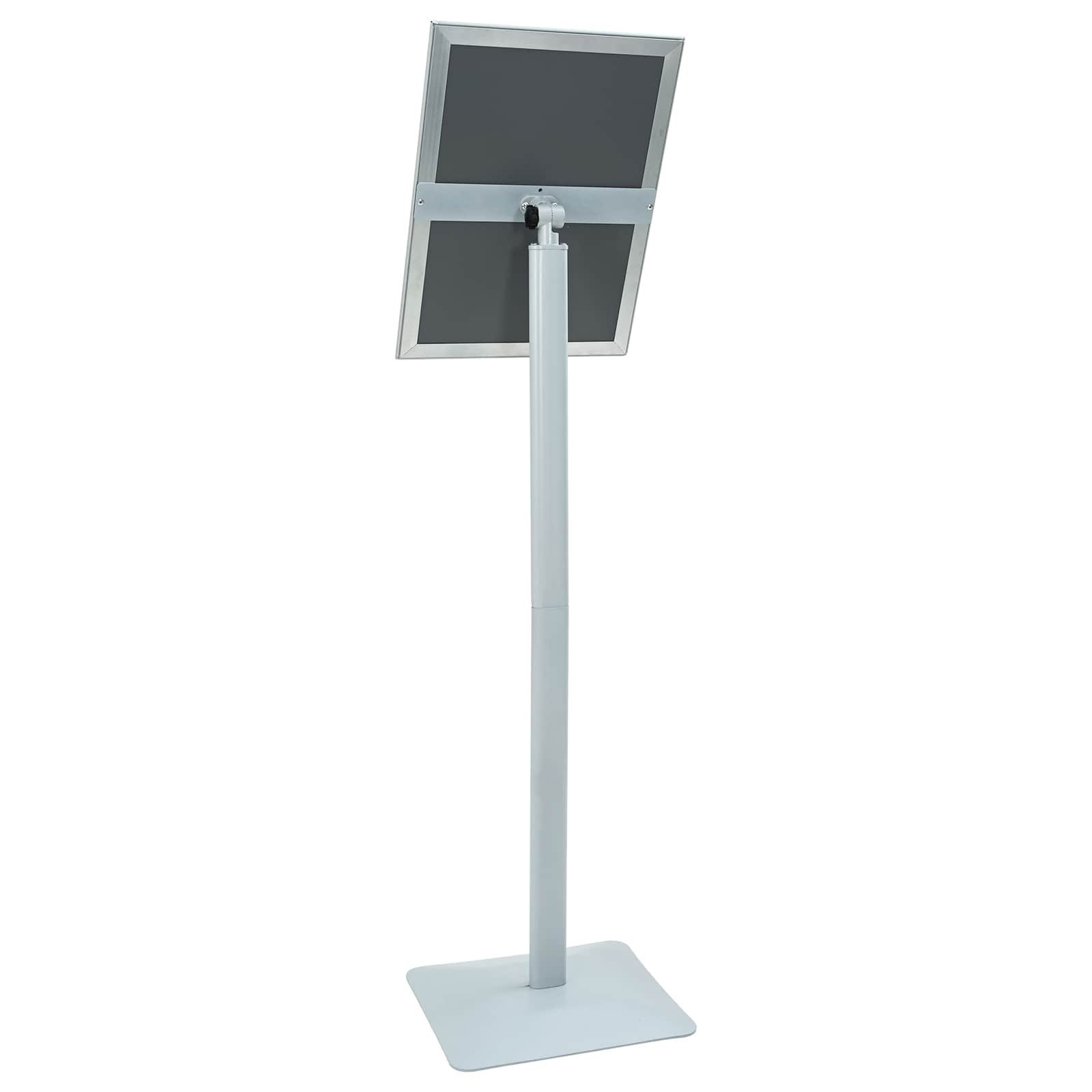 Posterstandaard met voet Zilver 32,5 x 27 x 126 cm Gietijzer is nu te koop bij PeponiXL, paradijselijk wonen!