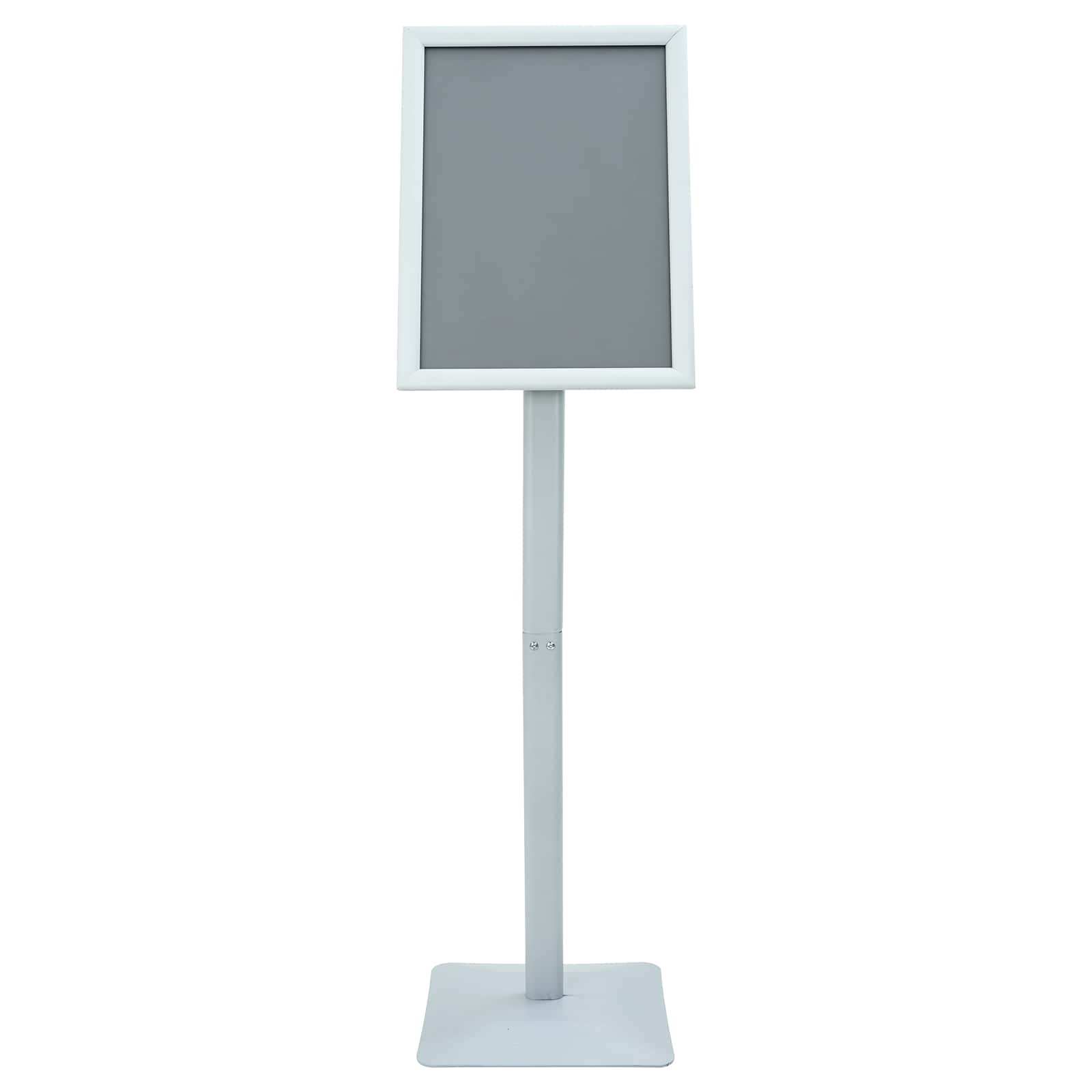 Posterstandaard met voet Zilver 32,5 x 27 x 126 cm Gietijzer is nu te koop bij PeponiXL, paradijselijk wonen!