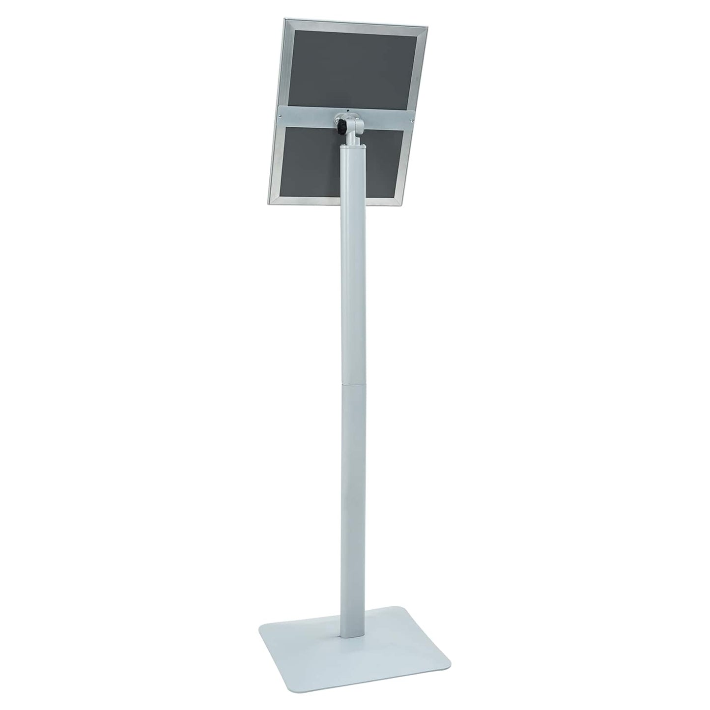 Pedestal Posterstand Zilver 32 x 27 x 119 cm Gietijzer is nu te koop bij PeponiXL, paradijselijk wonen!
