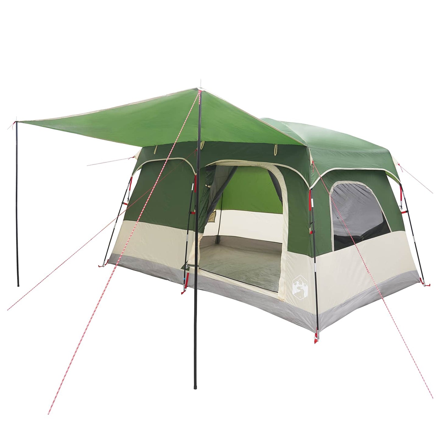 Gezinstent met dak Groen 320 x 210 x 180 cm Polyester is nu te koop bij PeponiXL, paradijselijk wonen!