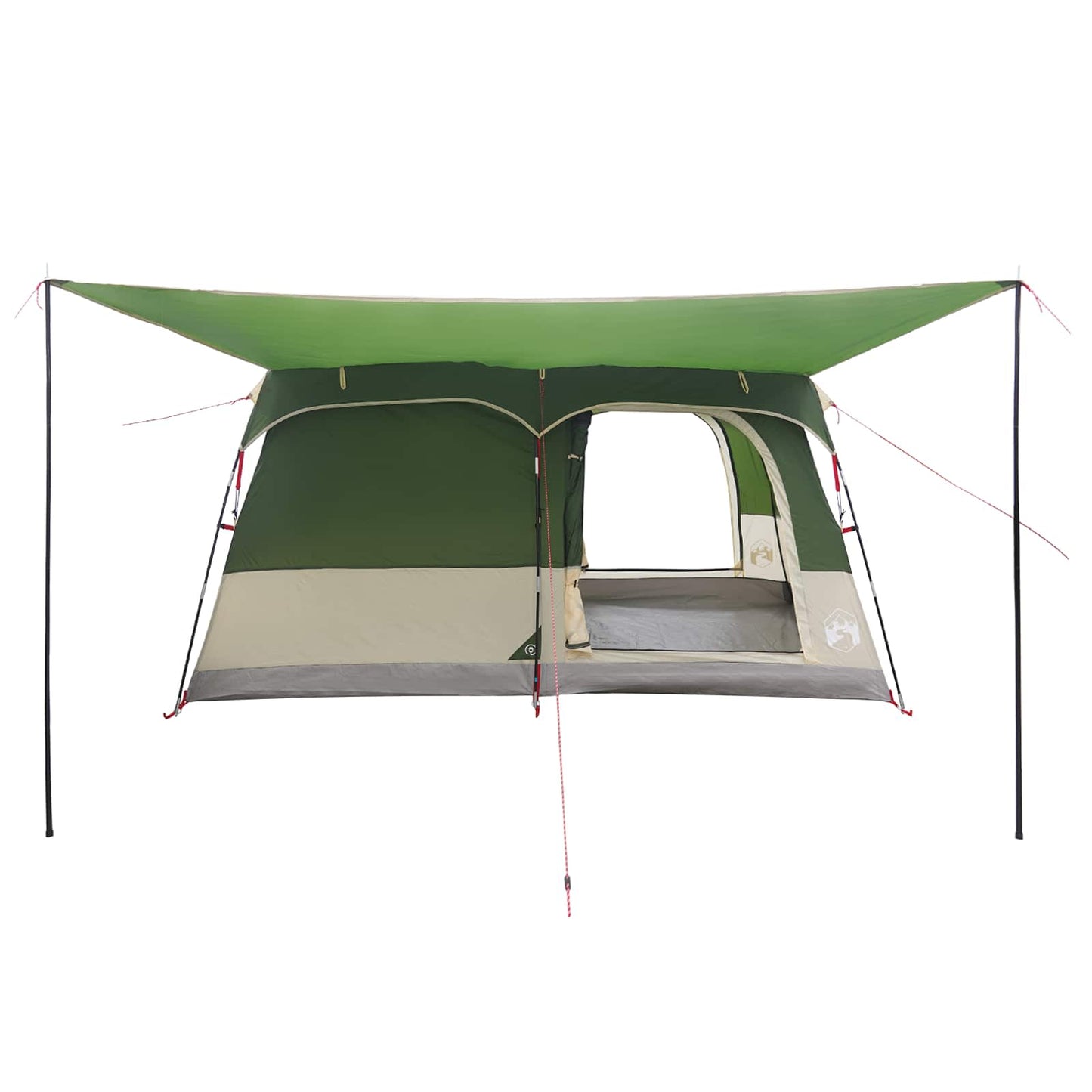 Gezinstent met dak Groen 320 x 210 x 180 cm Polyester is nu te koop bij PeponiXL, paradijselijk wonen!