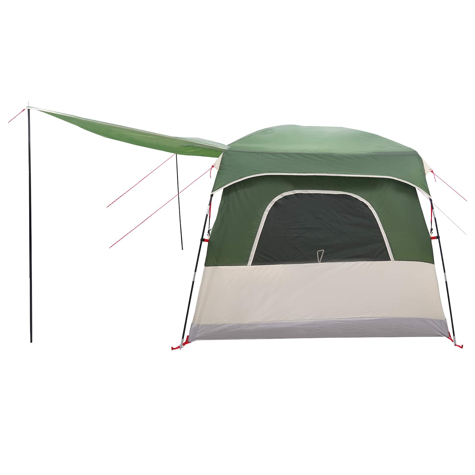 Gezinstent met dak Groen 320 x 210 x 180 cm Polyester is nu te koop bij PeponiXL, paradijselijk wonen!