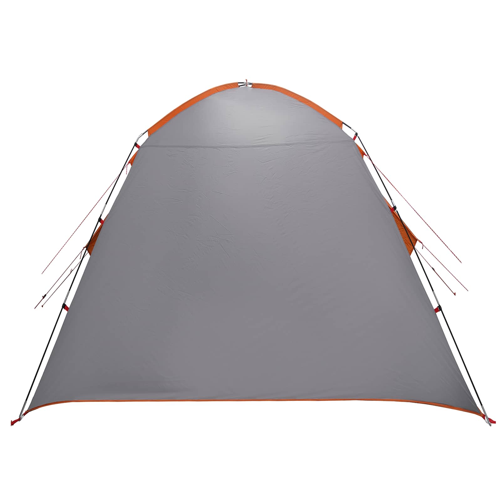 Huisje Tent Grijs en Oranje 210 x 210 x 138 cm Polyester is nu te koop bij PeponiXL, paradijselijk wonen!