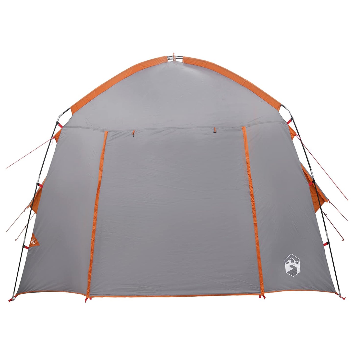 Huisje Tent Grijs en Oranje 210 x 210 x 138 cm Polyester is nu te koop bij PeponiXL, paradijselijk wonen!