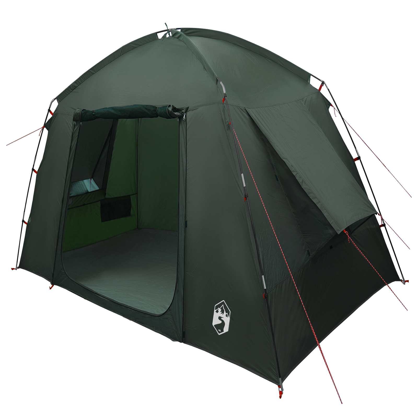 Huisje Tent met dak Legergroen 210 x 210 x 138 cm Polyester is nu te koop bij PeponiXL, paradijselijk wonen!