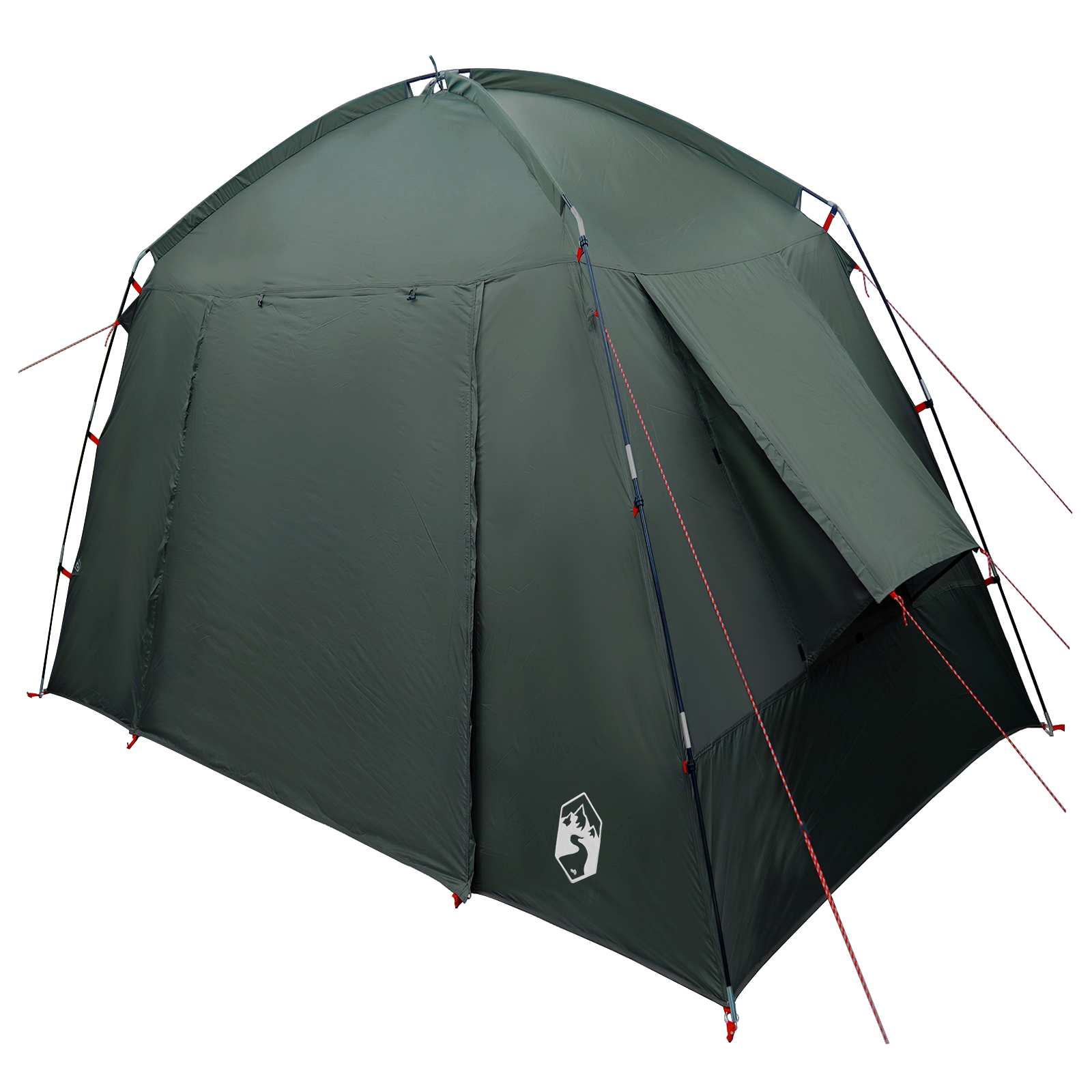 Huisje Tent met dak Legergroen 210 x 210 x 138 cm Polyester is nu te koop bij PeponiXL, paradijselijk wonen!