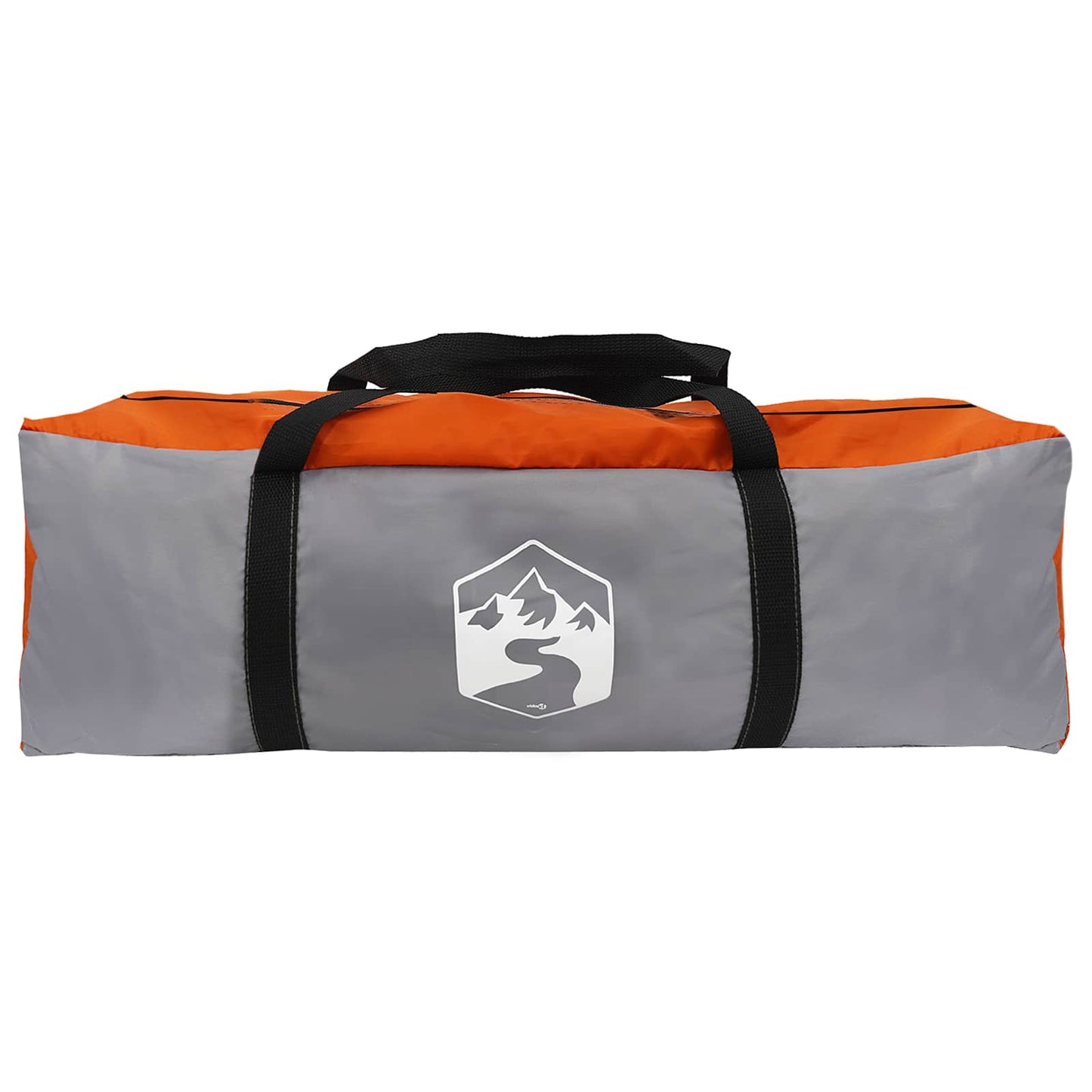 Huisje Tent Grijs en Oranje 300 x 210 x 156 cm Polyester is nu te koop bij PeponiXL, paradijselijk wonen!