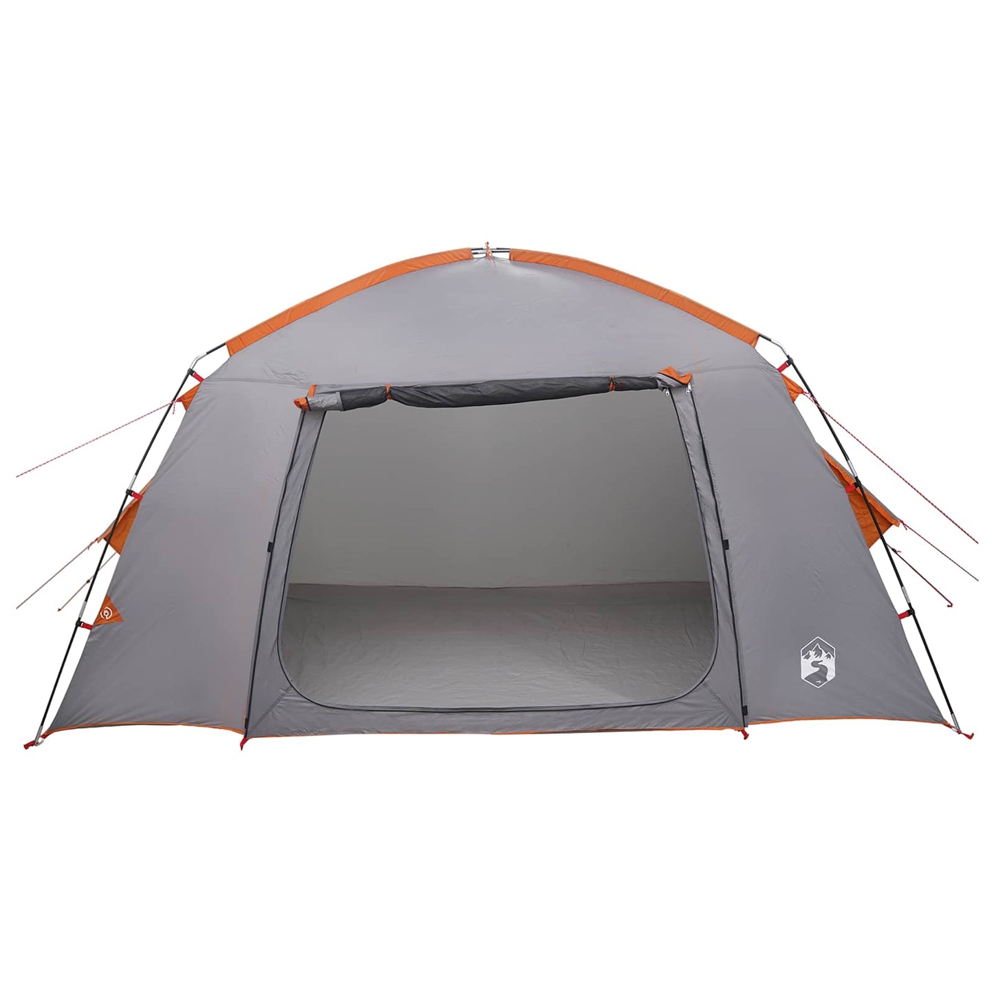 Huisje Tent Grijs en Oranje 300 x 210 x 156 cm Polyester is nu te koop bij PeponiXL, paradijselijk wonen!
