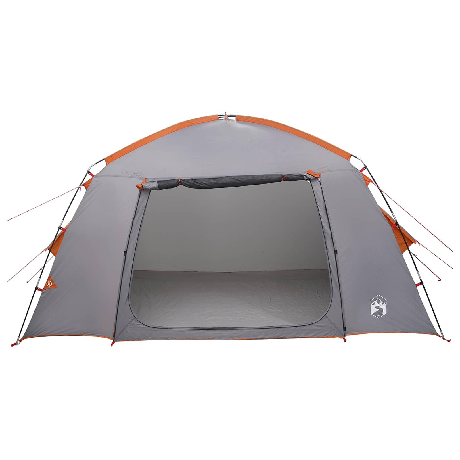 Huisje Tent Grijs en Oranje 300 x 210 x 156 cm Polyester is nu te koop bij PeponiXL, paradijselijk wonen!