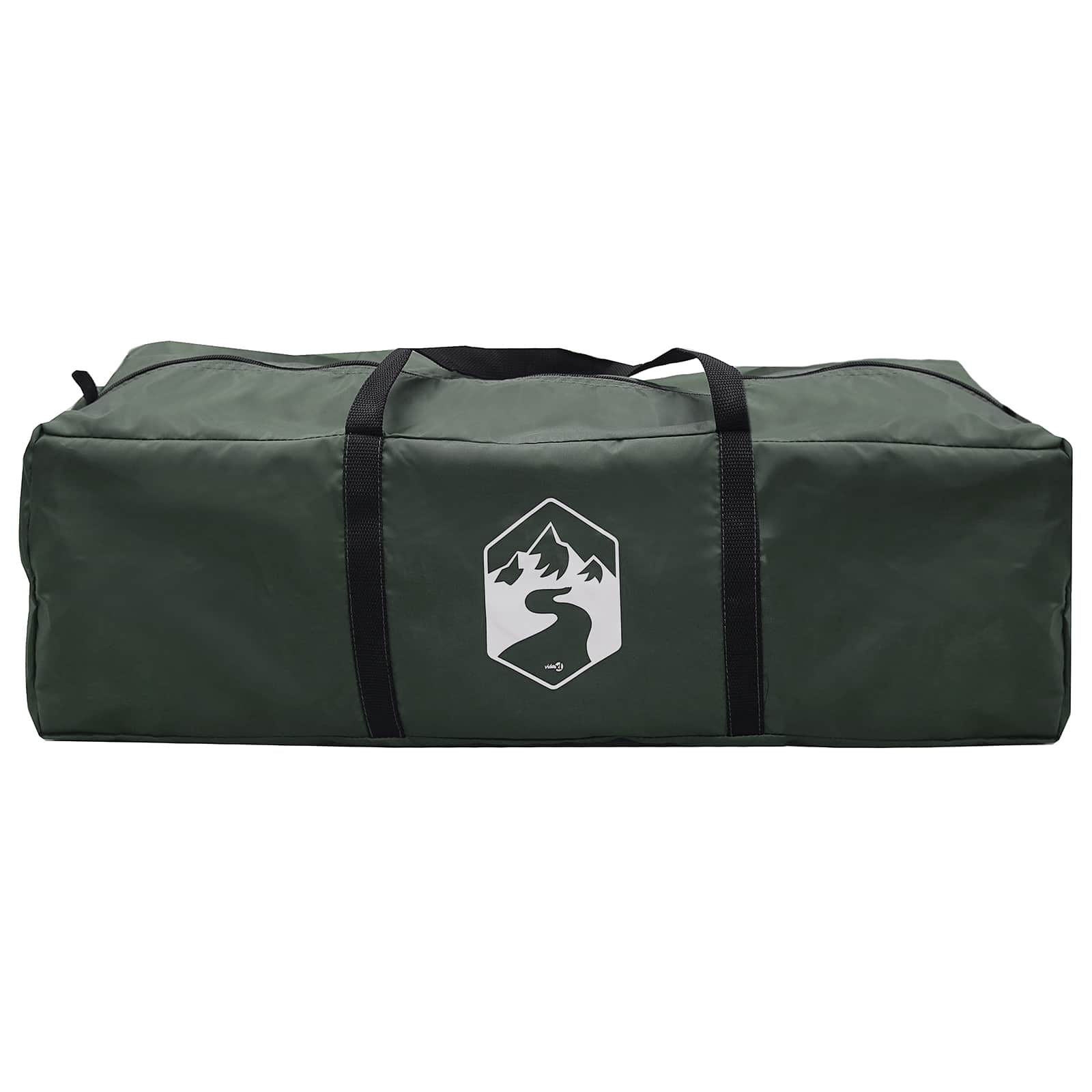 Huisje Tent met dak Legergroen 300 x 210 x 156 cm Polyester is nu te koop bij PeponiXL, paradijselijk wonen!