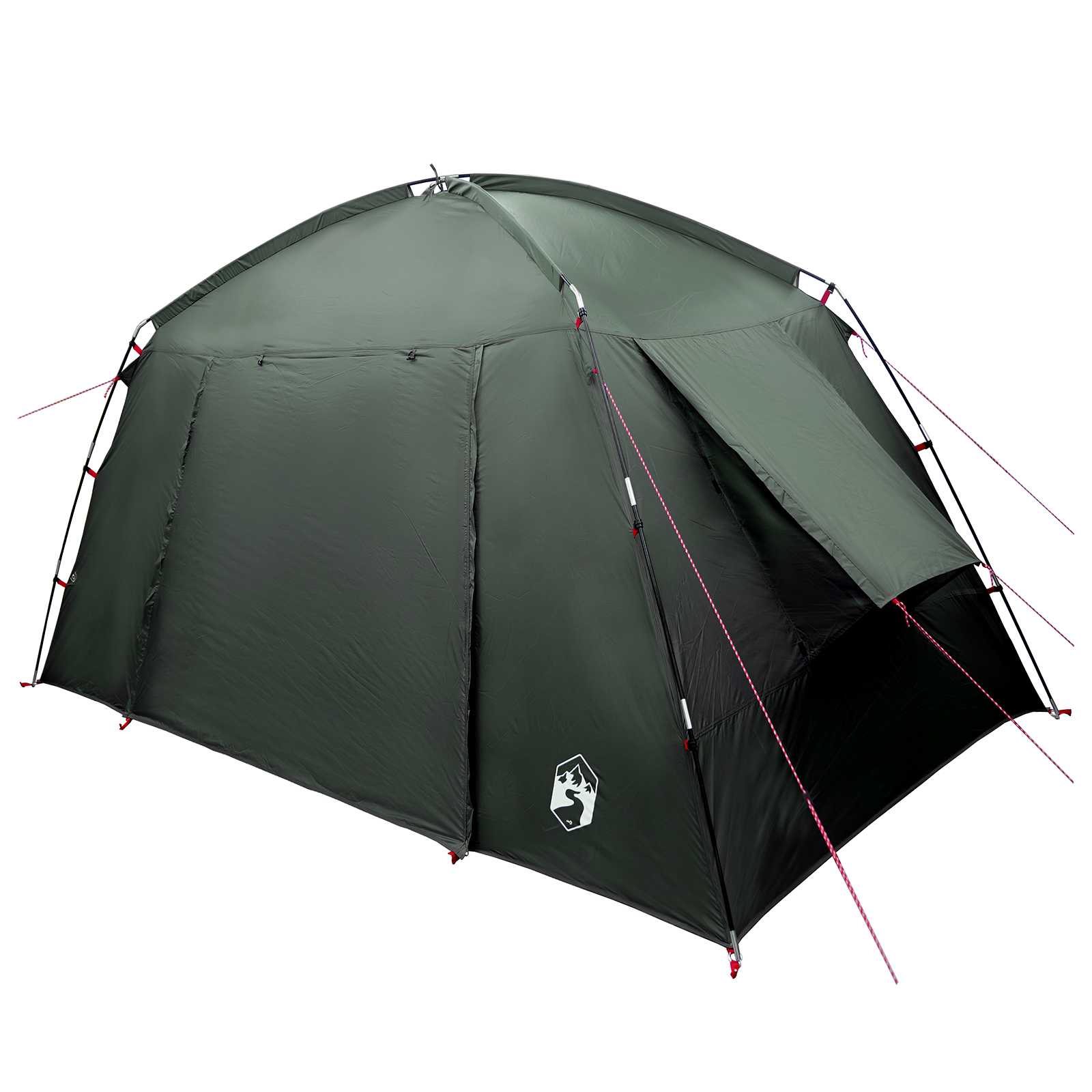 Huisje Tent met dak Legergroen 300 x 210 x 156 cm Polyester is nu te koop bij PeponiXL, paradijselijk wonen!