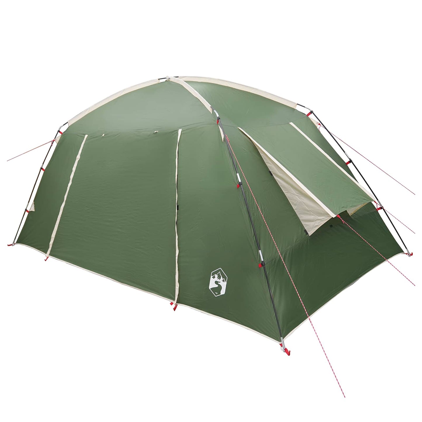 Huisje Tent met dak Groen 400 x 210 x 180 cm Polyester is nu te koop bij PeponiXL, paradijselijk wonen!