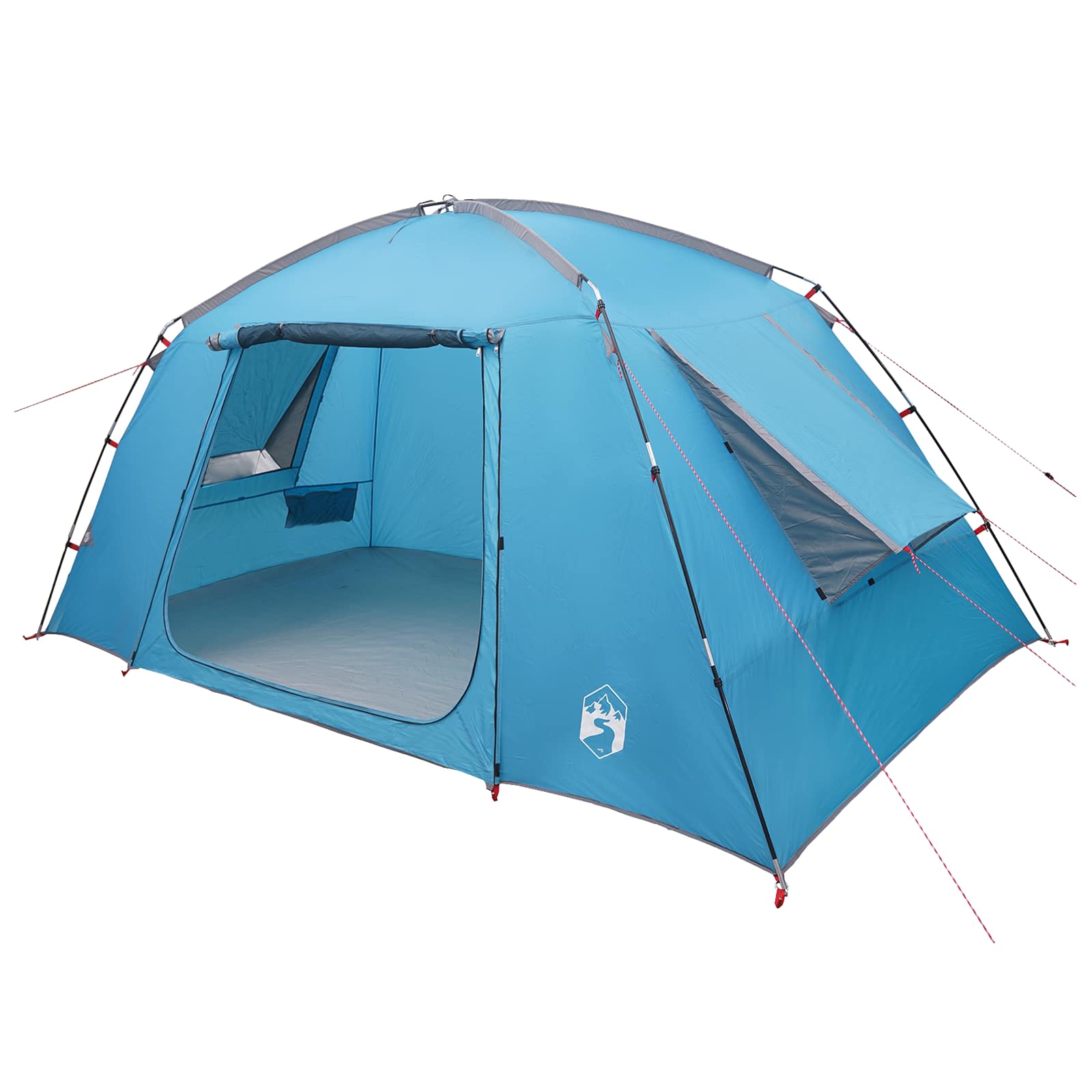 Huisje Tent met dak Blauw 400 x 210 x 180 cm Polyester is nu te koop bij PeponiXL, paradijselijk wonen!