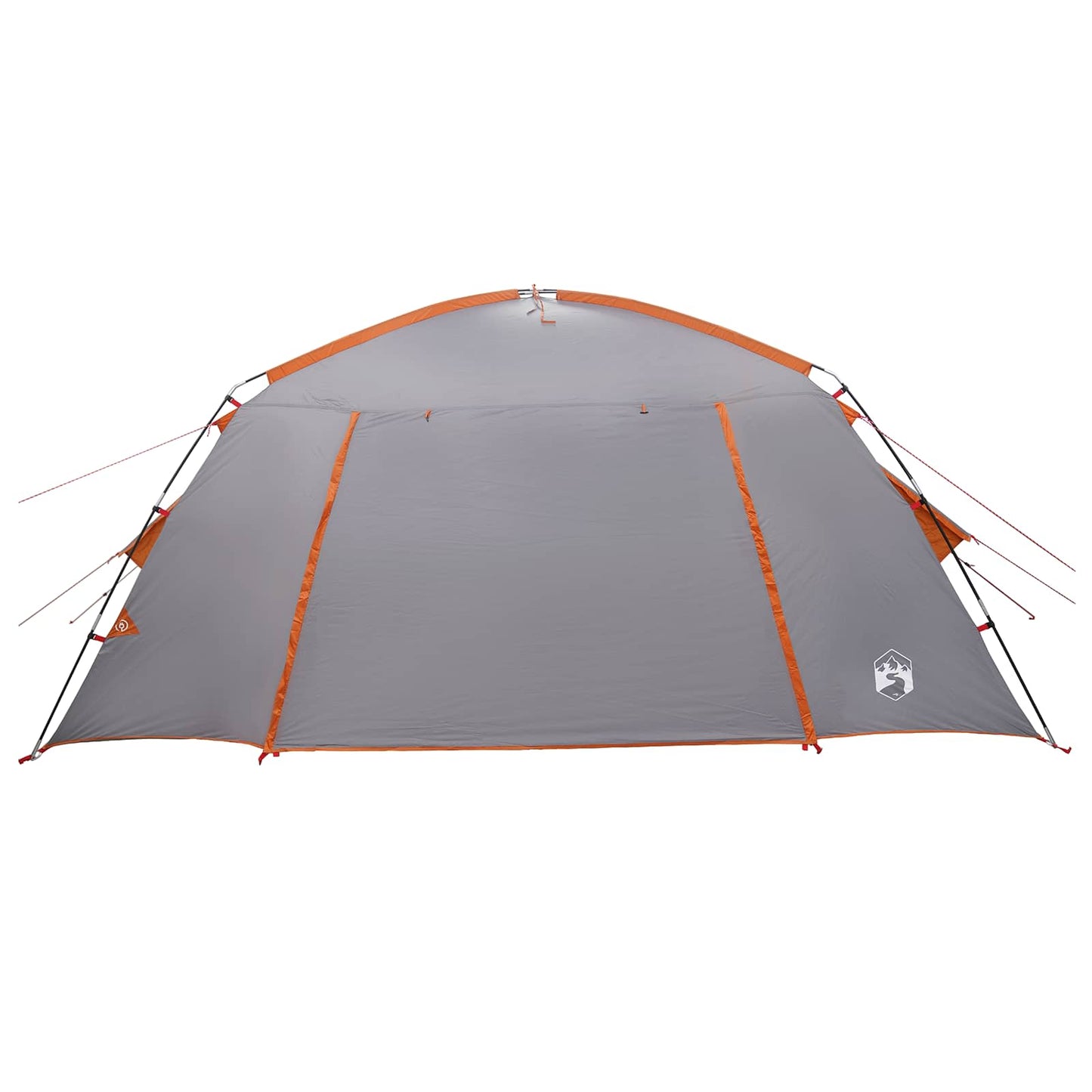 Huisje Tent Grijs en Oranje 400 x 210 x 180 cm Polyester is nu te koop bij PeponiXL, paradijselijk wonen!
