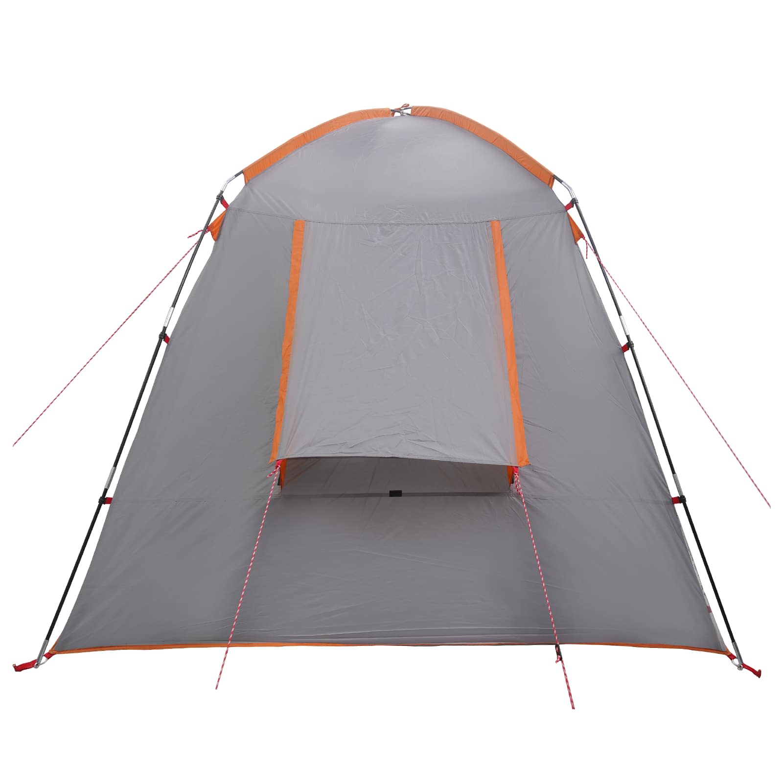 Huisje Tent Grijs en Oranje 400 x 210 x 180 cm Polyester is nu te koop bij PeponiXL, paradijselijk wonen!