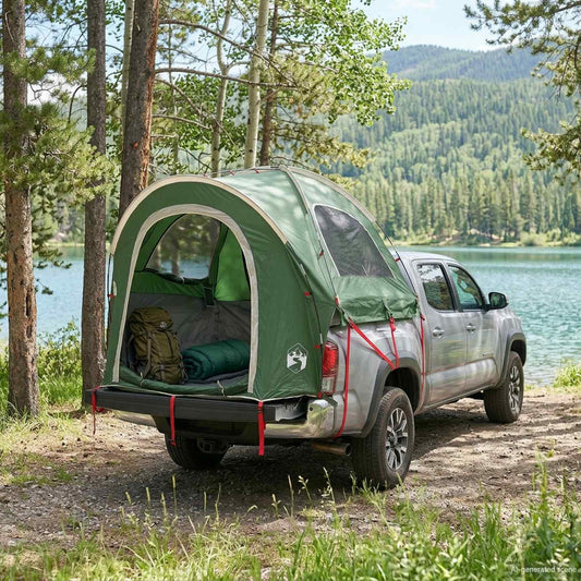Autotent met dak Groen 200 x 170 x 170 cm Polyester en staal is nu te koop bij PeponiXL, paradijselijk wonen!