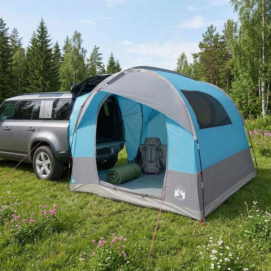 Tailgate Tent met Regenfly Waterdicht Blauw 250 x 250 x 220 cm is nu te koop bij PeponiXL, paradijselijk wonen!
