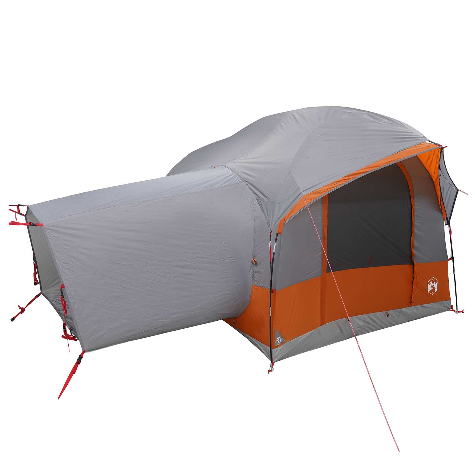 Tailgate Tent met Regenfly Waterdicht Grijs en Oranje is nu te koop bij PeponiXL, paradijselijk wonen!