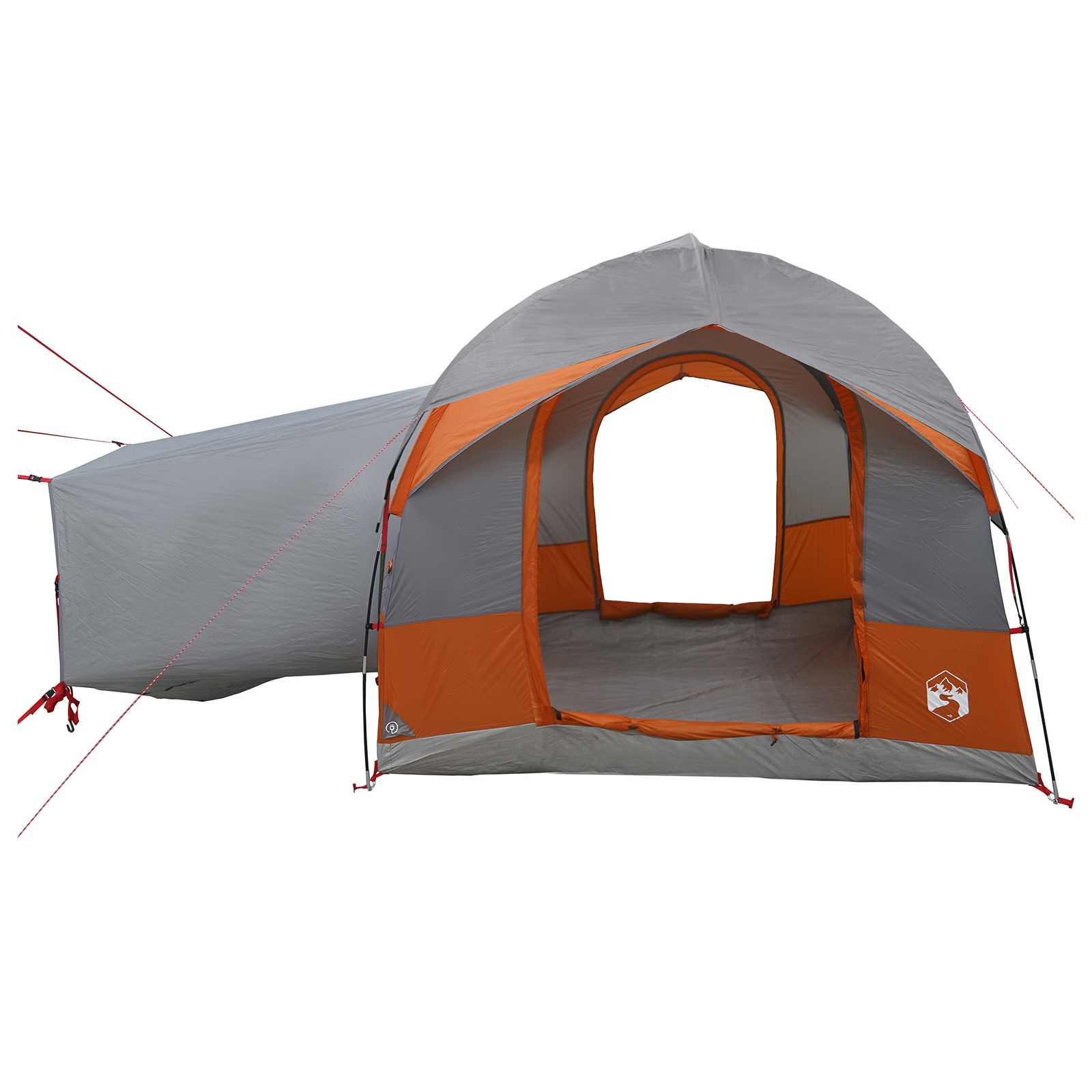 Tailgate Tent met Regenfly Waterdicht Grijs en Oranje is nu te koop bij PeponiXL, paradijselijk wonen!