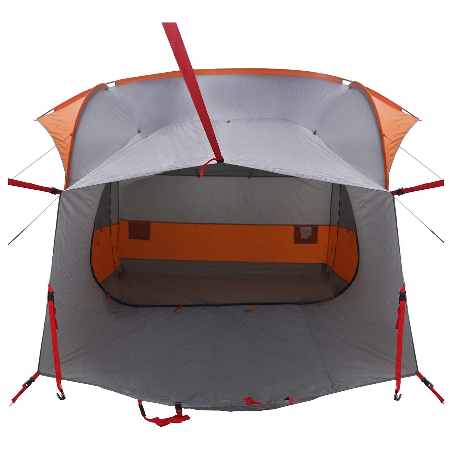 Tailgate Tent met Regenfly Waterdicht Grijs en Oranje is nu te koop bij PeponiXL, paradijselijk wonen!