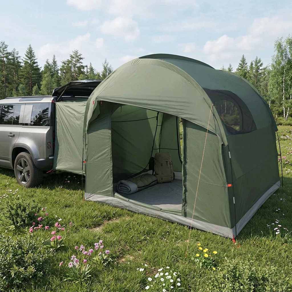 Tailgate Tent met Regenfly Waterdicht Legergroen is nu te koop bij PeponiXL, paradijselijk wonen!