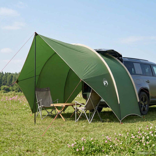 Tailgate Luifel Waterdicht Groen 405 x 280 x 220 cm is nu te koop bij PeponiXL, paradijselijk wonen!