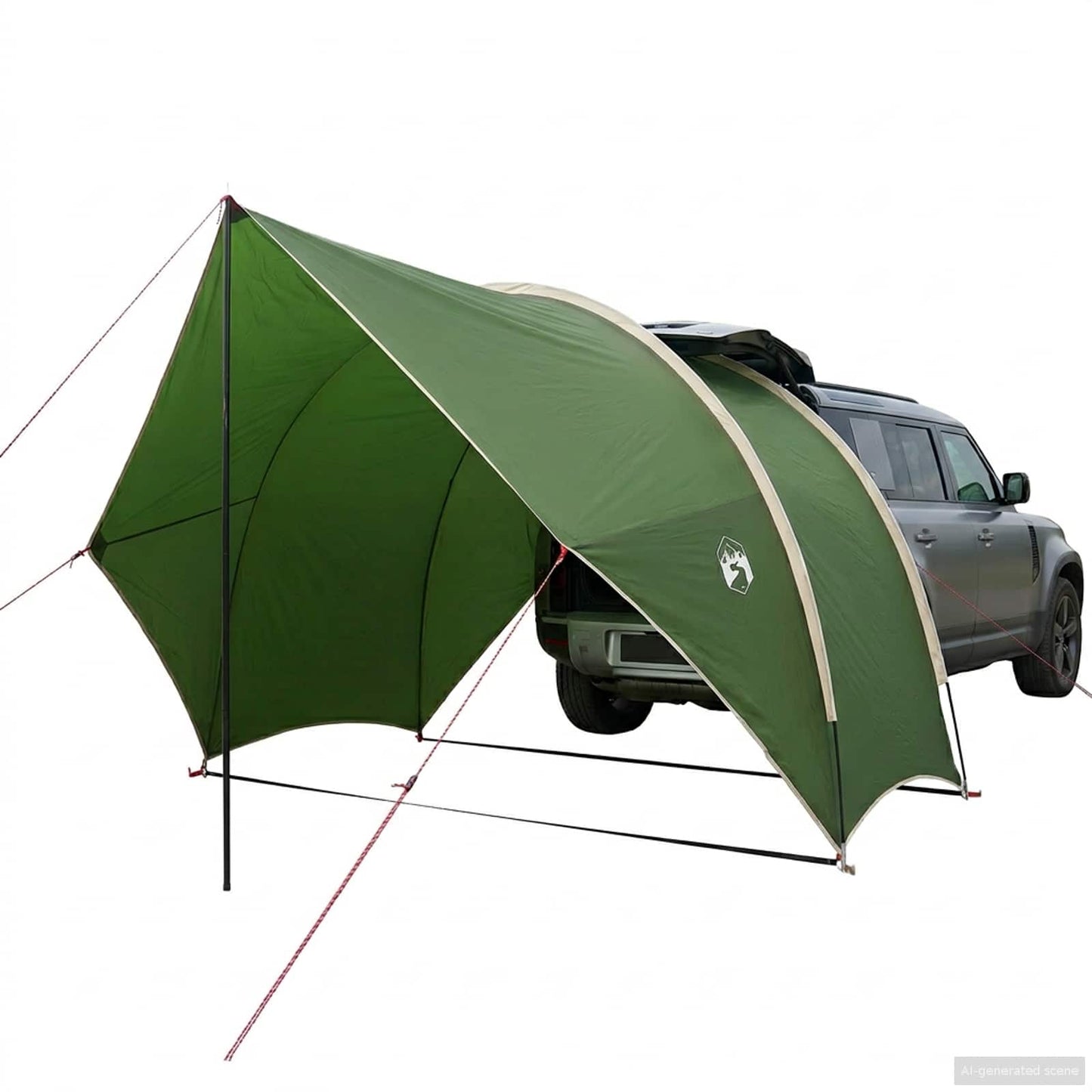 Tailgate Luifel Waterdicht Groen 405 x 280 x 220 cm is nu te koop bij PeponiXL, paradijselijk wonen!