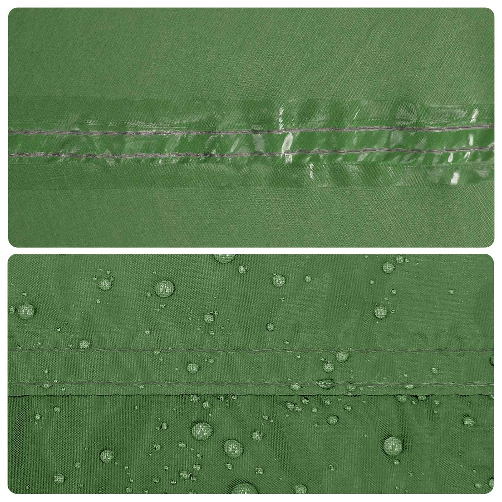 Campingzeil met gaaswanden Groen 340 x 260 x 220 cm is nu te koop bij PeponiXL, paradijselijk wonen!