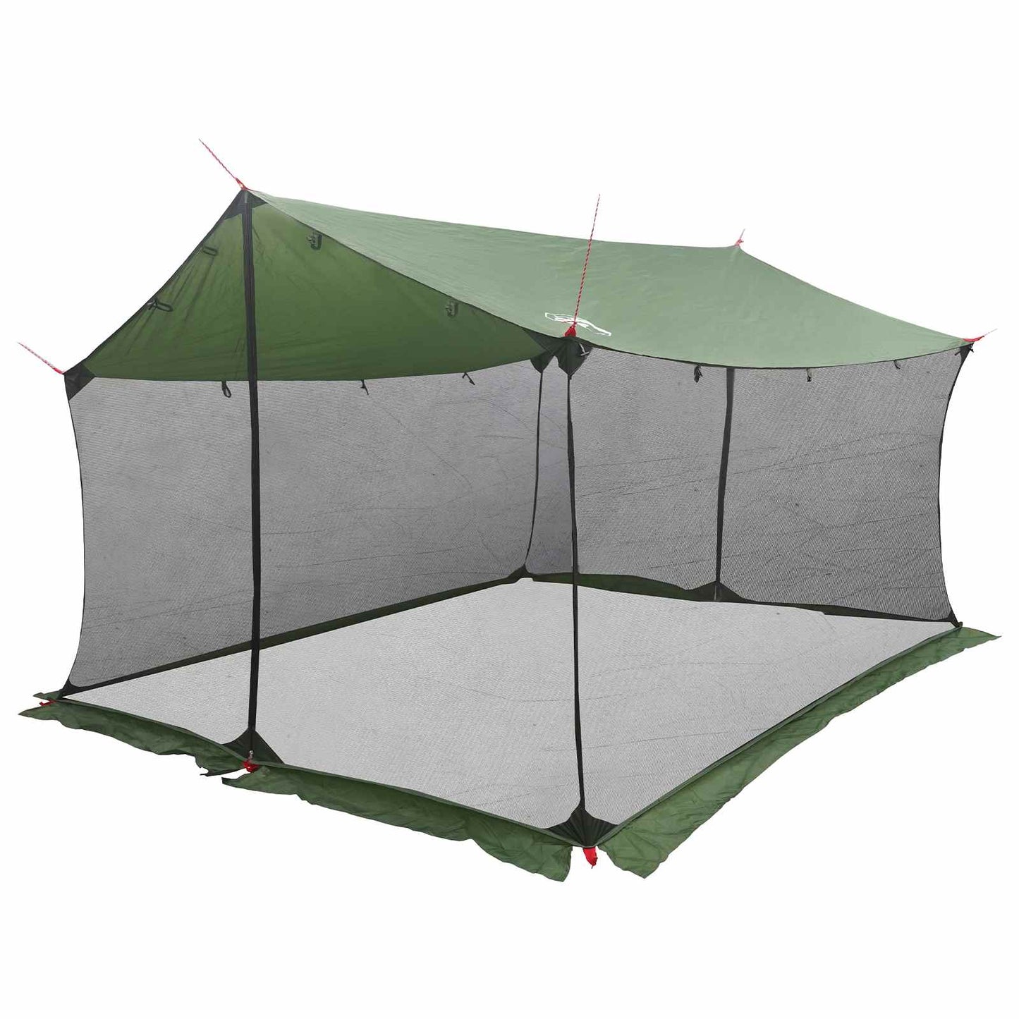 Campingzeil met gaaswanden Groen 340 x 260 x 220 cm is nu te koop bij PeponiXL, paradijselijk wonen!