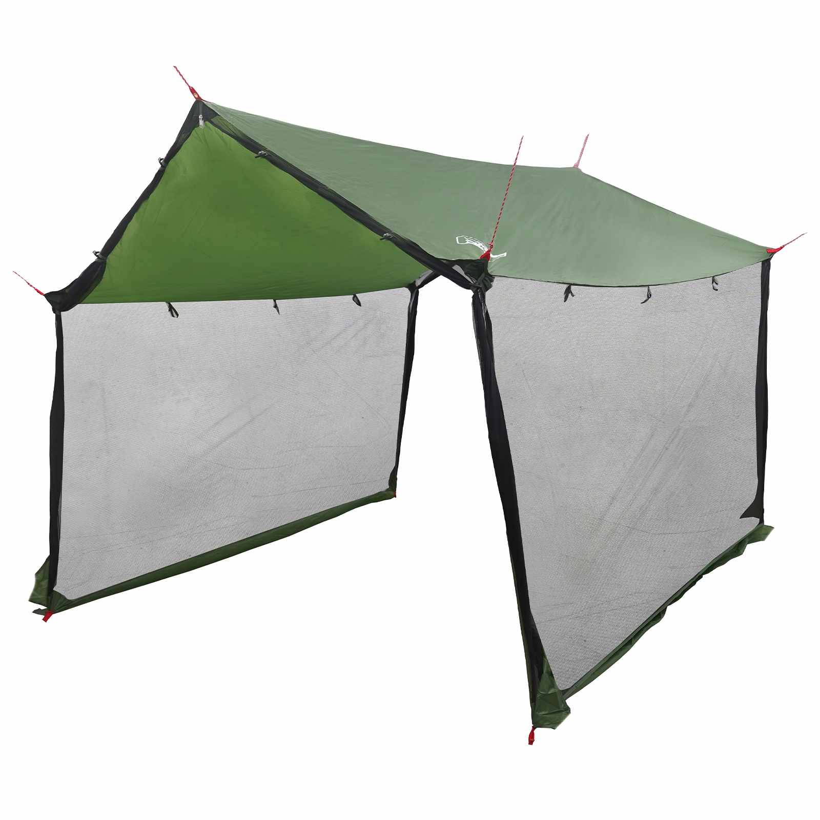 Campingzeil met gaaswanden Groen 340 x 260 x 220 cm is nu te koop bij PeponiXL, paradijselijk wonen!
