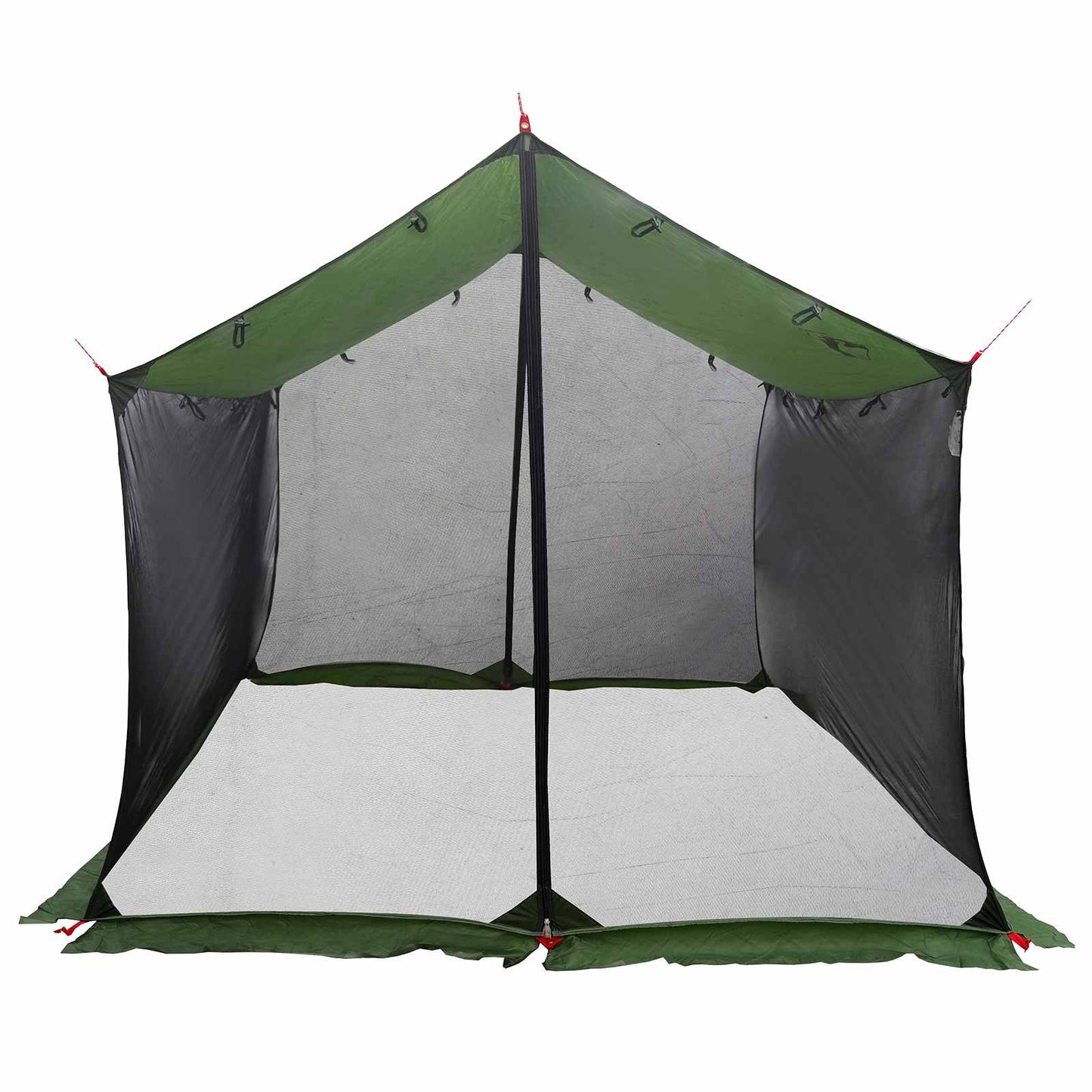 Campingzeil met gaaswanden Groen 340 x 260 x 220 cm is nu te koop bij PeponiXL, paradijselijk wonen!