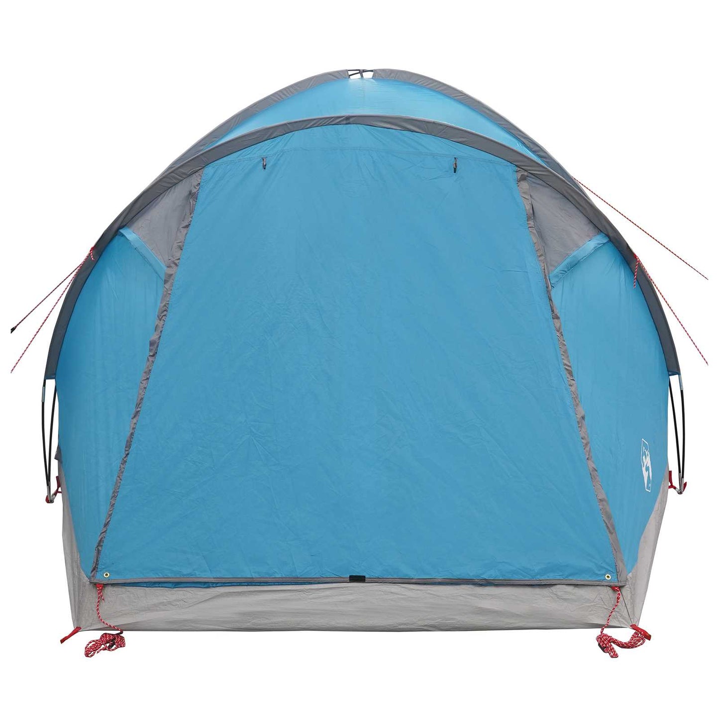 Huisje Tent met dak Blauw 4-persoons Polyester en staal