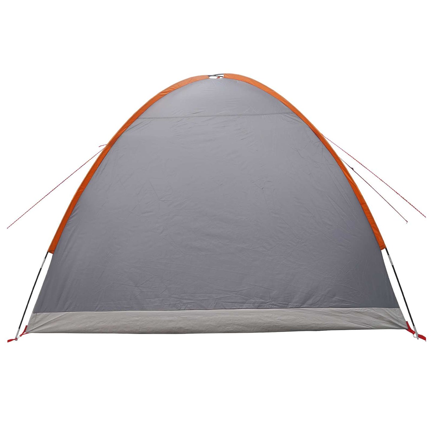 Huisje Tent Grijs en Oranje 4-persoons Polyester en staal