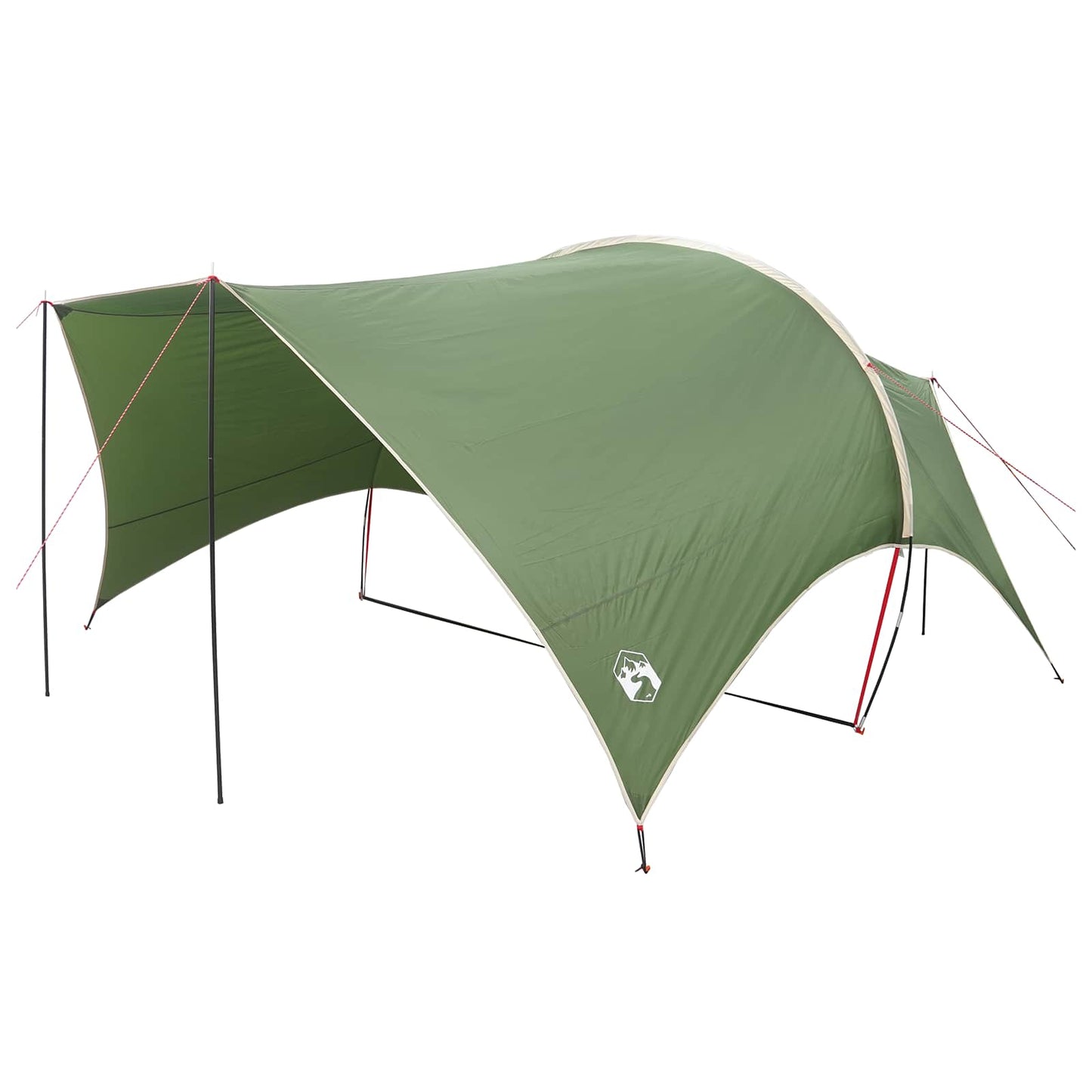 Camping Tarp Waterbestendig Groen 550 x 400 x 230 cm is nu te koop bij PeponiXL, paradijselijk wonen!