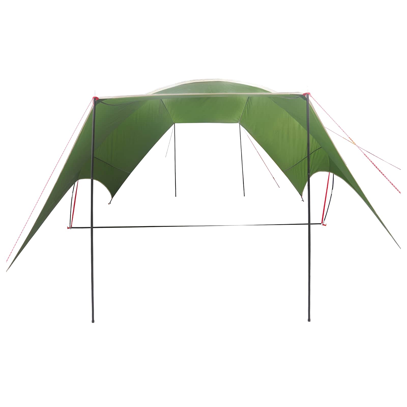Camping Tarp Waterbestendig Groen 550 x 400 x 230 cm is nu te koop bij PeponiXL, paradijselijk wonen!