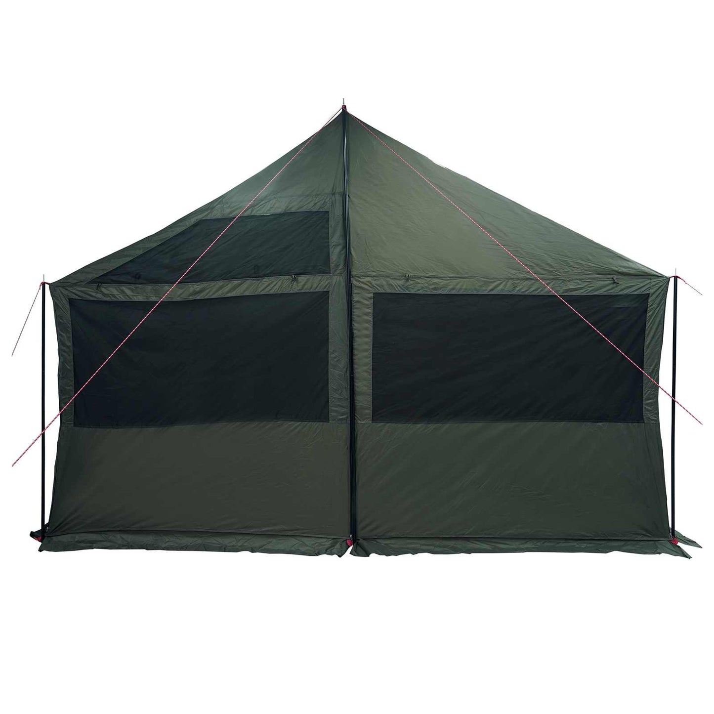 Gezinstent Leger groen 450 x 400 x 265 cm Polyester en staal is nu te koop bij PeponiXL, paradijselijk wonen!