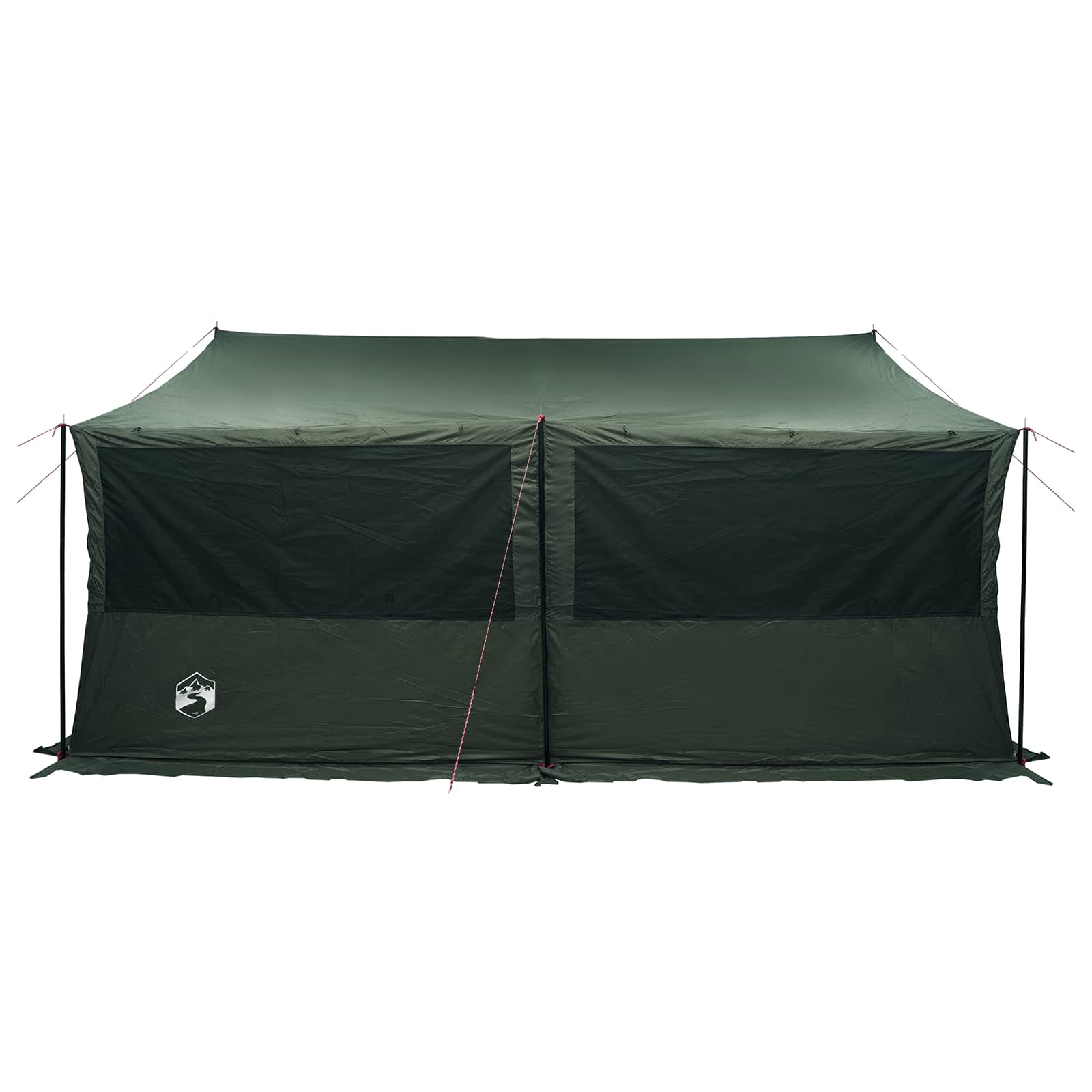Gezinstent Leger groen 450 x 400 x 265 cm Polyester en staal is nu te koop bij PeponiXL, paradijselijk wonen!