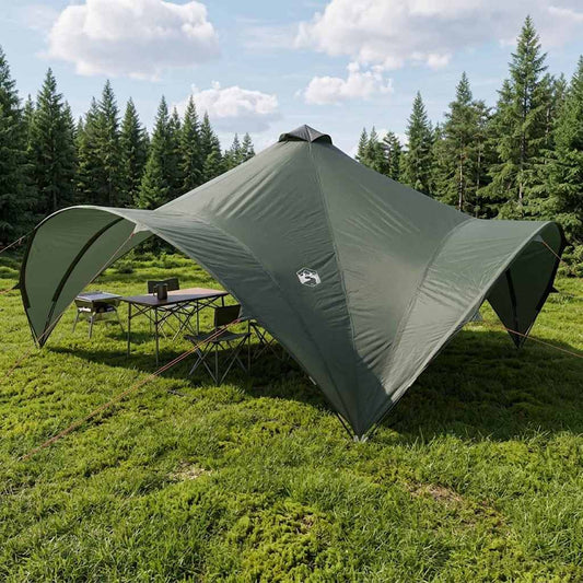 Partytent Leger groen 500 x 500 x 350 cm Polyester en staal is nu te koop bij PeponiXL, paradijselijk wonen!