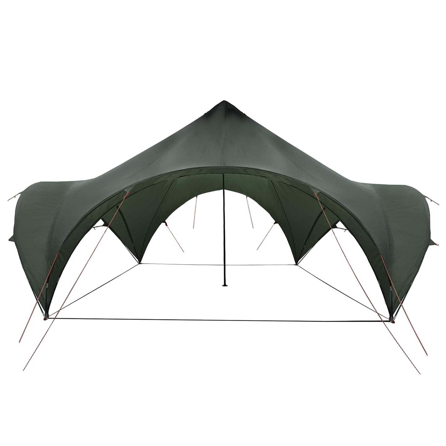 Partytent Leger groen 500 x 500 x 350 cm Polyester en staal is nu te koop bij PeponiXL, paradijselijk wonen!