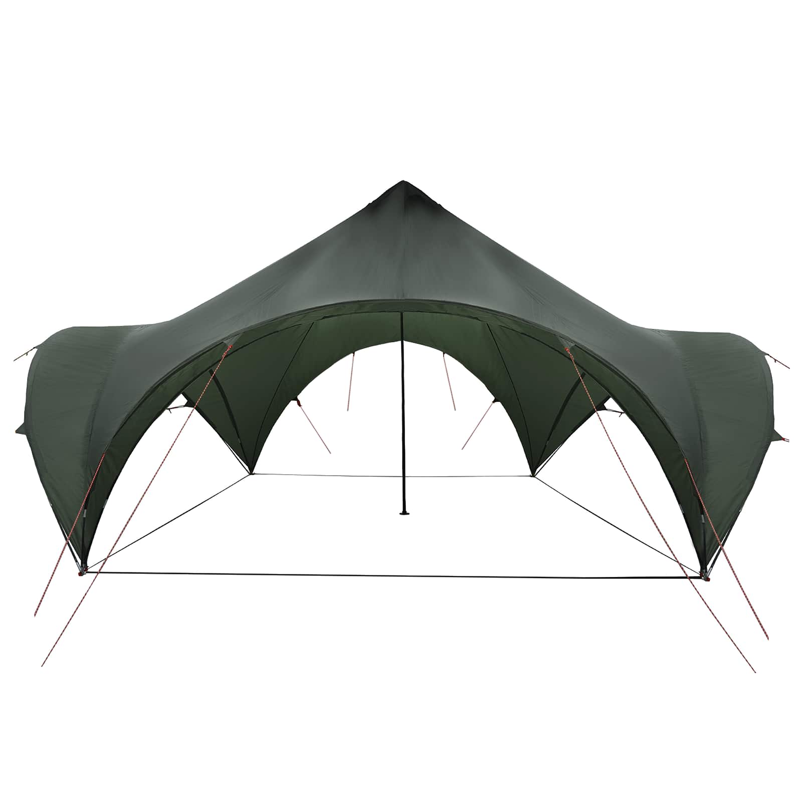 Partytent Leger groen 500 x 500 x 350 cm Polyester en staal is nu te koop bij PeponiXL, paradijselijk wonen!