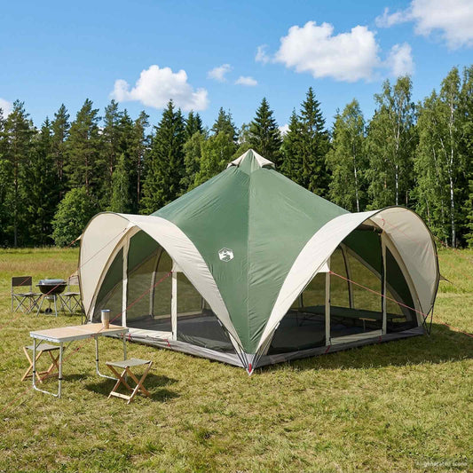 Tipi Tent met dak Groen 18-Persoon Polyester en staal is nu te koop bij PeponiXL, paradijselijk wonen!