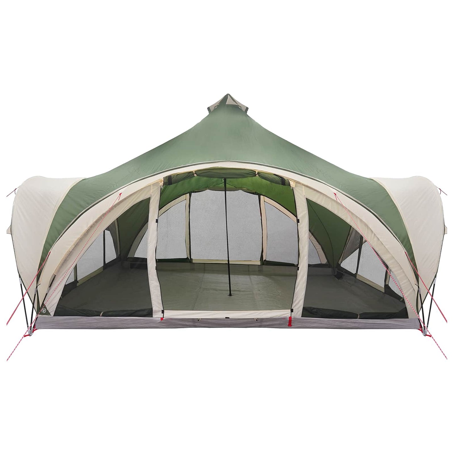 Tipi Tent met dak Groen 18-Persoon Polyester en staal is nu te koop bij PeponiXL, paradijselijk wonen!