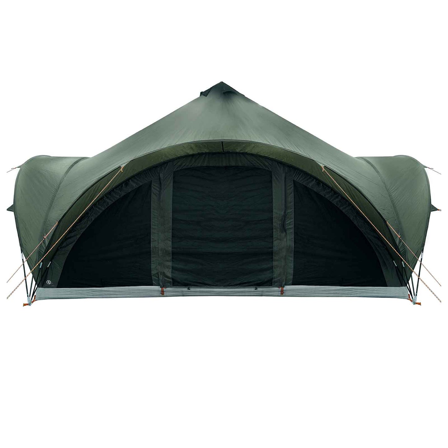Tipi Tent met dak Leger groen 18-Persoon Polyester en staal