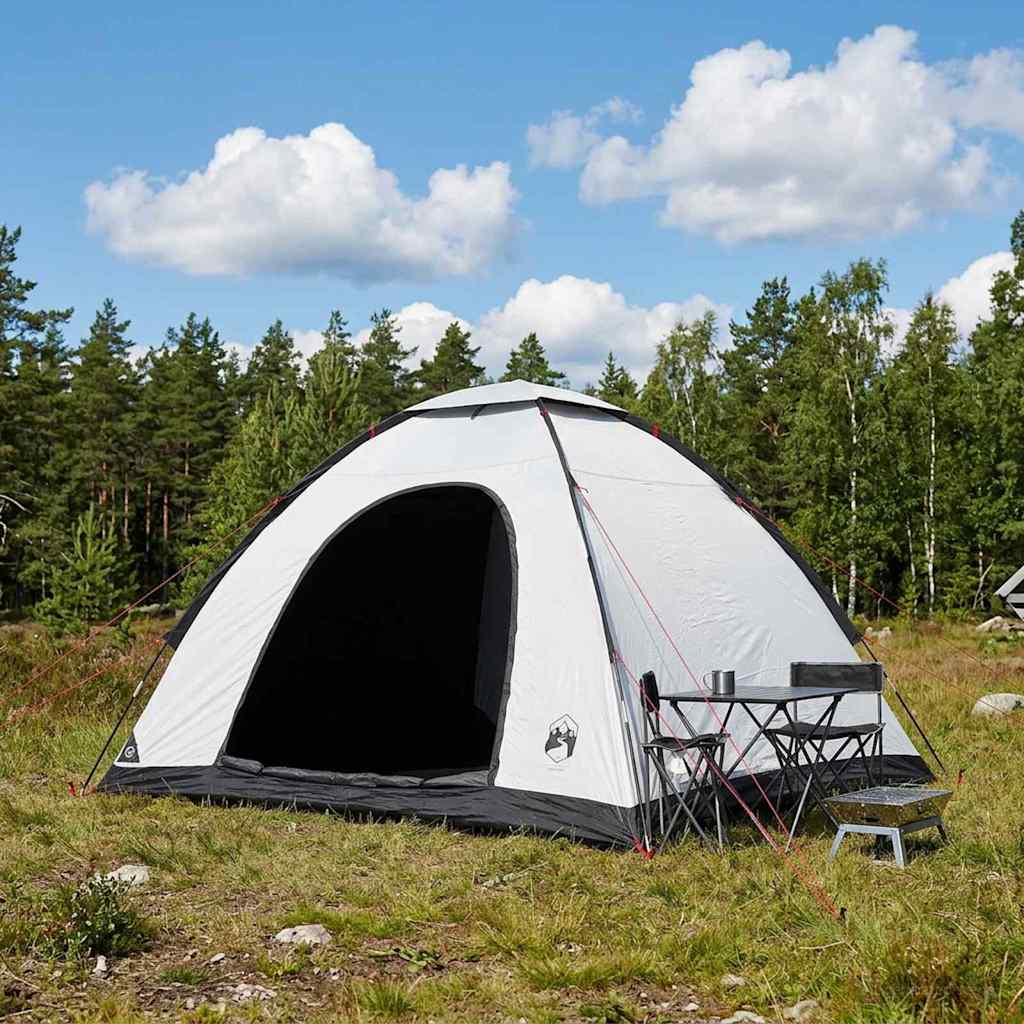 Kamperen tent met dak Wit Blackout 275 x 215 x 125 cm