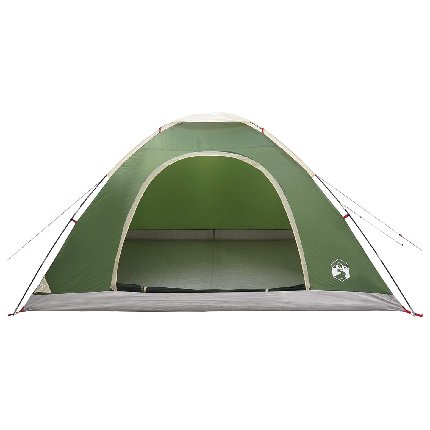 Kamperen tent met dak met luchtopening Groen 335 x 275 x 180 cm