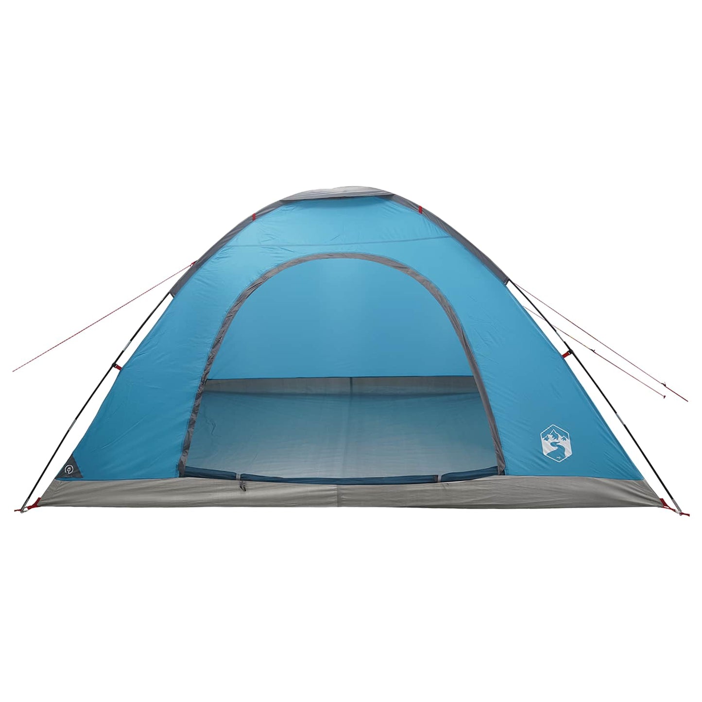 Kamperen tent met dak met luchtopening Blauw 335 x 275 x 180 cm