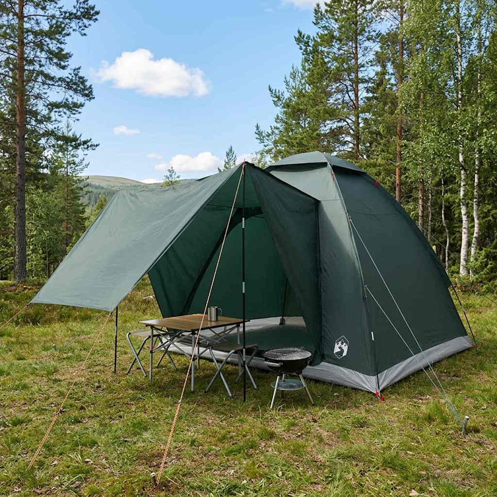 Kamperen tent Legergroen 190 x 140 x 105 cm Polyester en staal