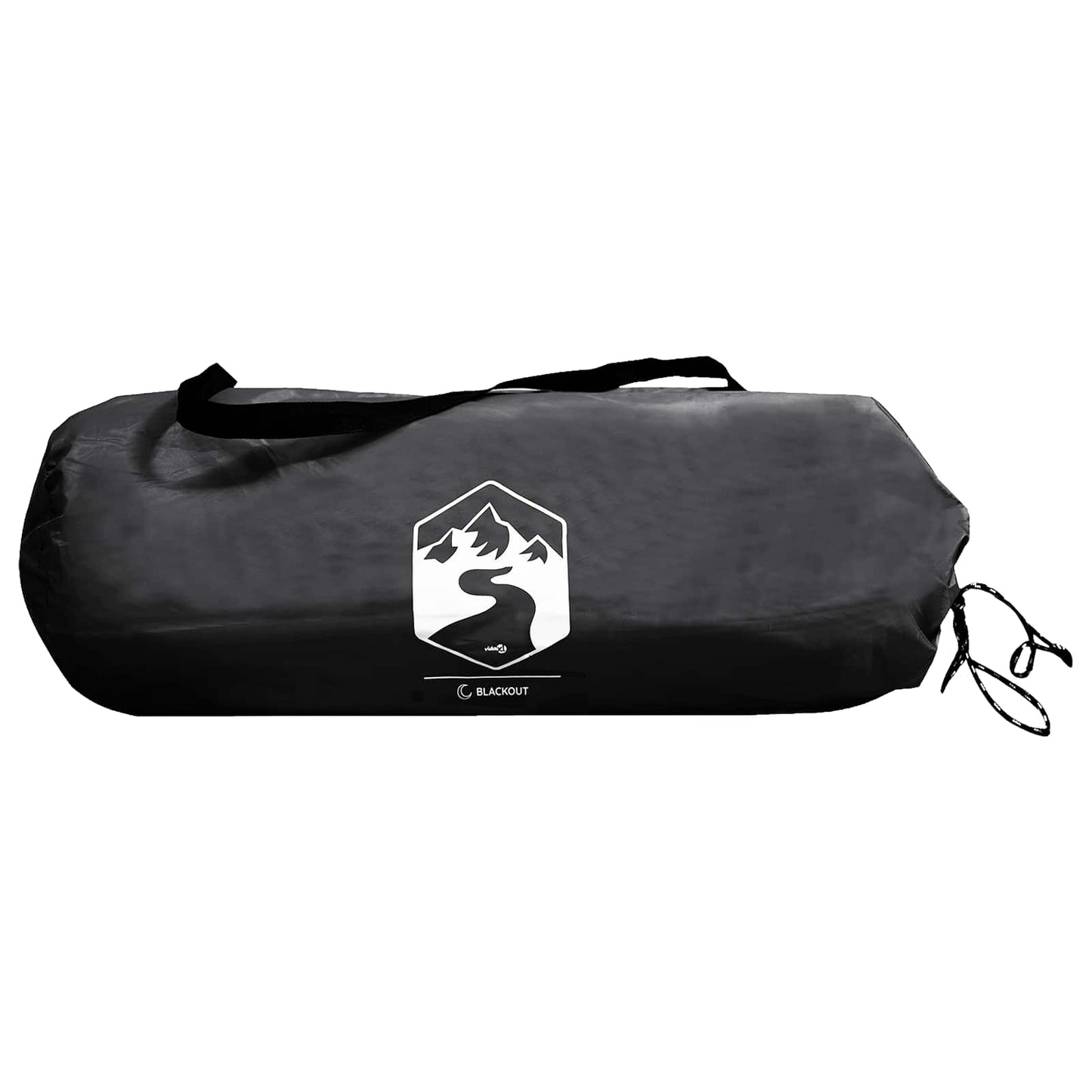 Kamperen tent met dak Wit Blackout 190 x 140 x 105 cm